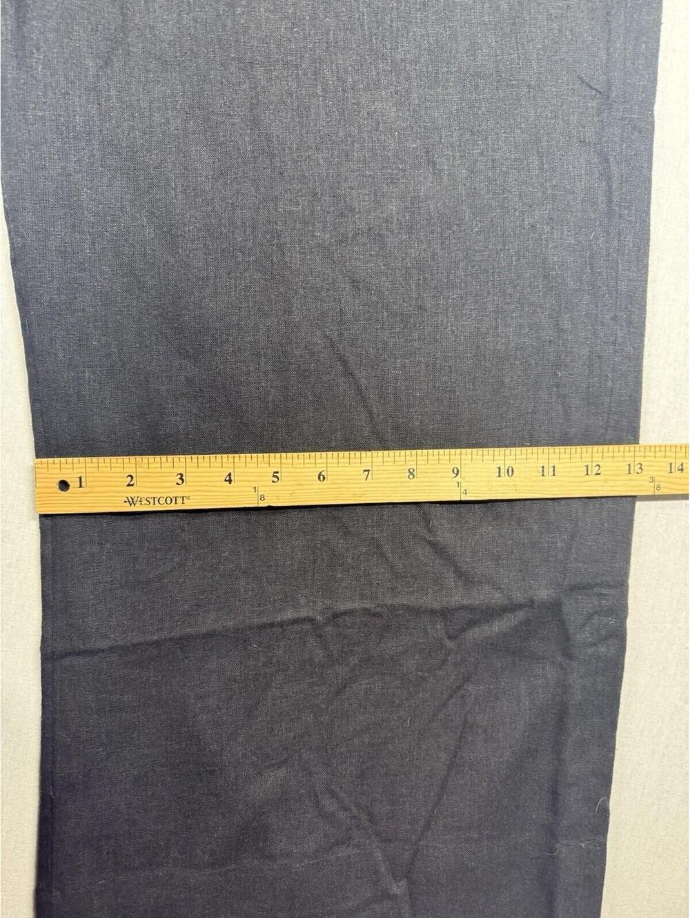 Abercrombie & Fitch Pants Women‎ Sz XXL 41x30 Black Wide Leg Lined Linen Blend - Picture 11 of 11